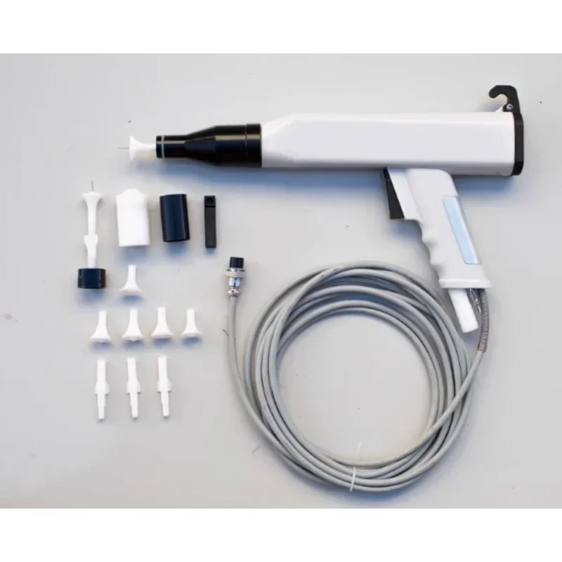 Hot Metal metallurgy machinery supporting electrostatic powder spraying gun
