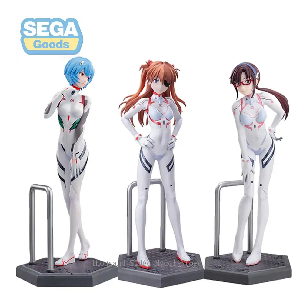В наличии оригинальные SEGA Luminasta EVA Evangelion Souryuu Asuka Langley Ayanami Rei Makinami Mari Illustrious Anime Model Toys