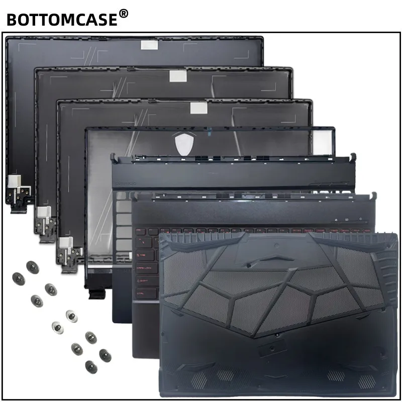 New For BOTTOMCASE® GP65 GL65 GE65 MS-16U1 16U5 16U7 Laptop LCD Back Cove/LCD Bezel /Palmrest/Bottom/Hinge cover