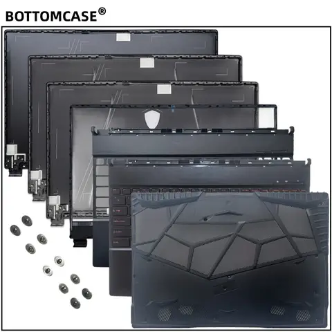 New For BOTTOMCASE® GP65 GL65 GE65 MS-16U1 16U5 16U7 Laptop LCD Back Cove/LCD Bezel /Palmrest/Bottom/Hinge cover