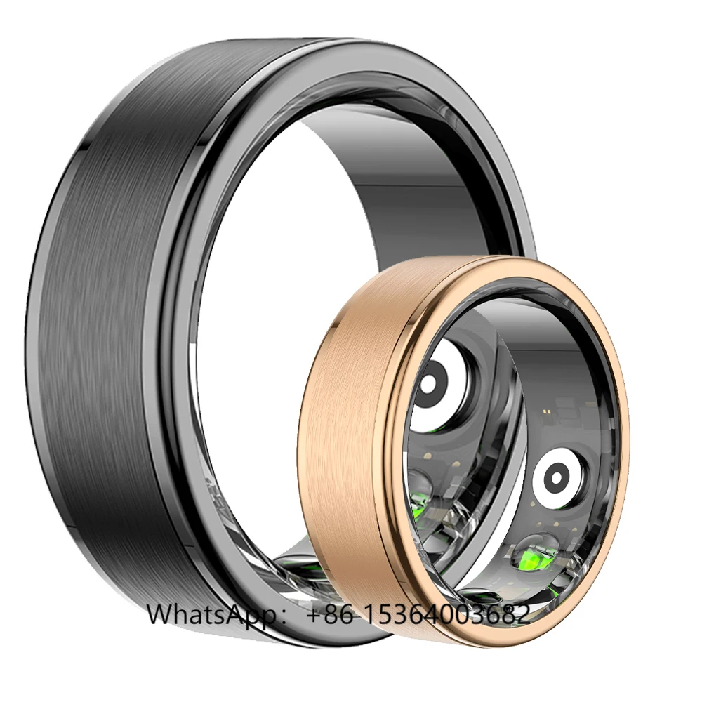 

TJXL-SENBONO R03 Wearable Devices Electronic Ring With Blood Oxygen Heart Heart Rate Sleep Tracking Smart Health Ring for Men Co
