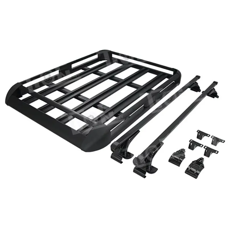 

Universal Hot Selling 4x4 Offroad Outdoor Accessories Aluminum Alloy Roof Platform Luggage Carrier Cargo Basket Car Roof Racks