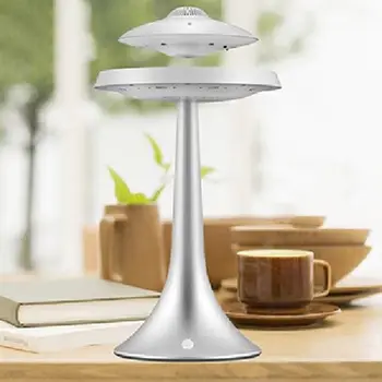 Magnetisk levitation smart högtalare trådlös laddning 3D surroundljud UFO UFO-ljud magnetisk levitation Bluetooth-högtalare 10 best sales Planar magnetic speaker - №9