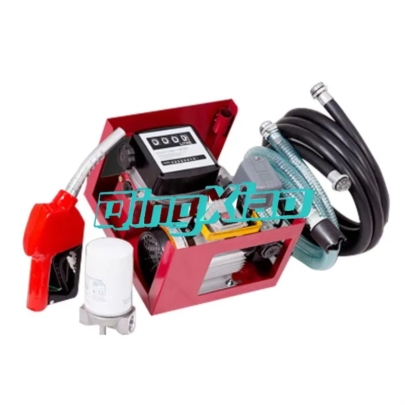 

Electric Oil Pump Set Metering Self Priming Pump 220V Oil Extractor High Flow Refueling Pump Assembly Fluid Transfer Equipment