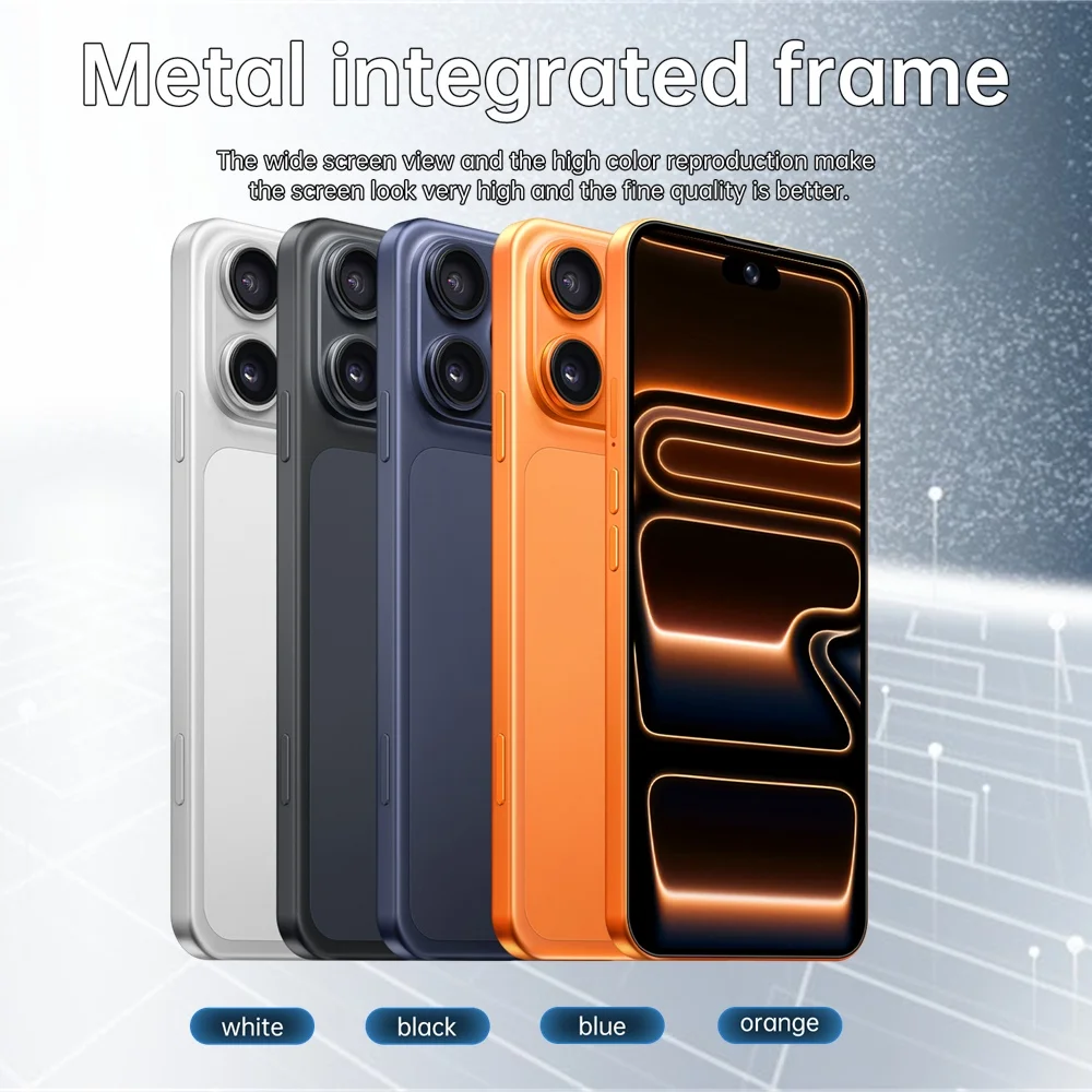 K-Touch Mobile Phones A17 Pro Max 5G Dual SIM Smartphone Android 15 Cell Phone 7.3 Inch 16+48MP 22GB+2TB 7800mAh Global Version Cellphones