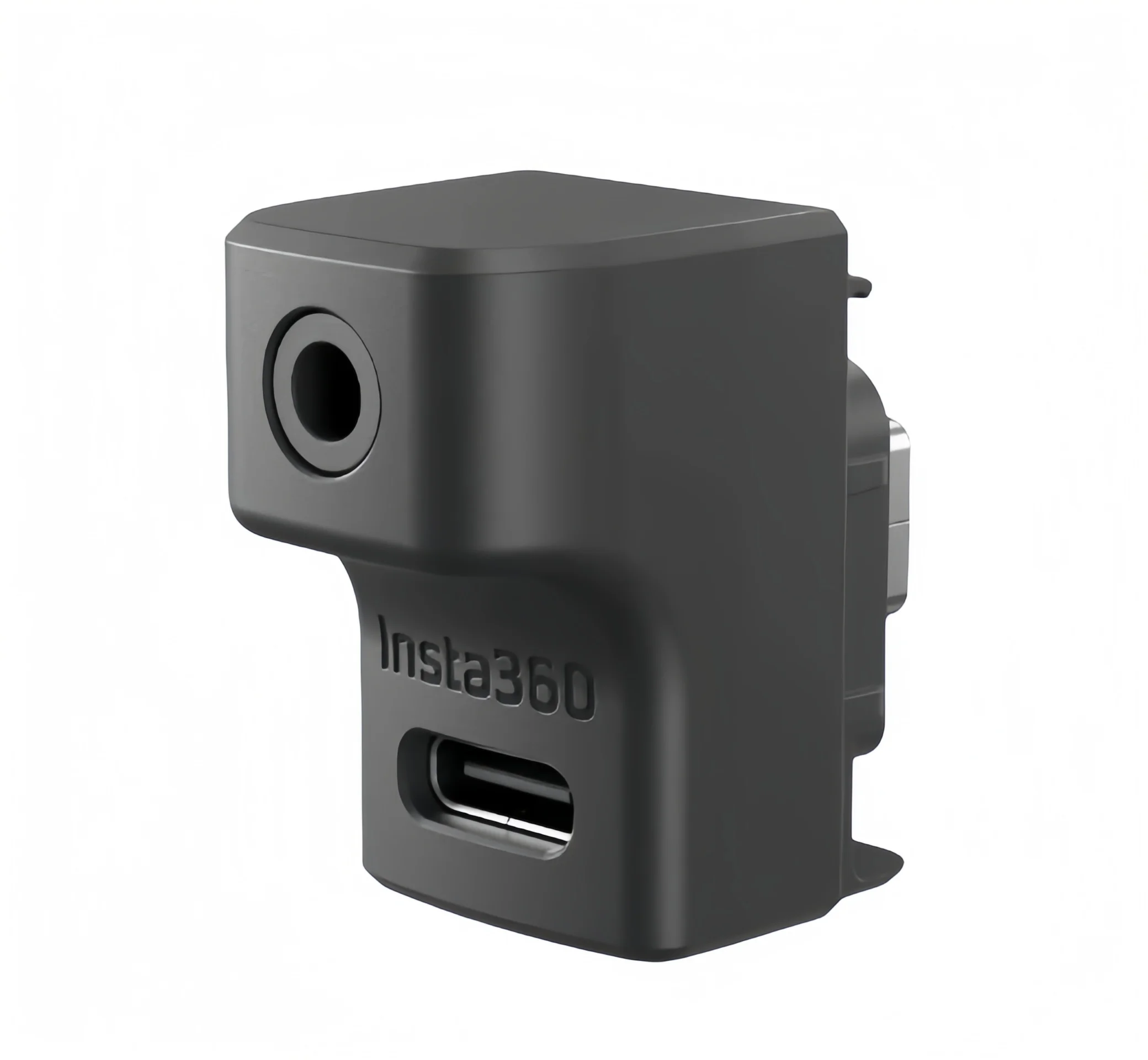 Insta360 Ace Pro 2 / Ace محول ميكروفون 3.5 ملم توسيع شحن الصوت والنوع C لكاميرا الحركة