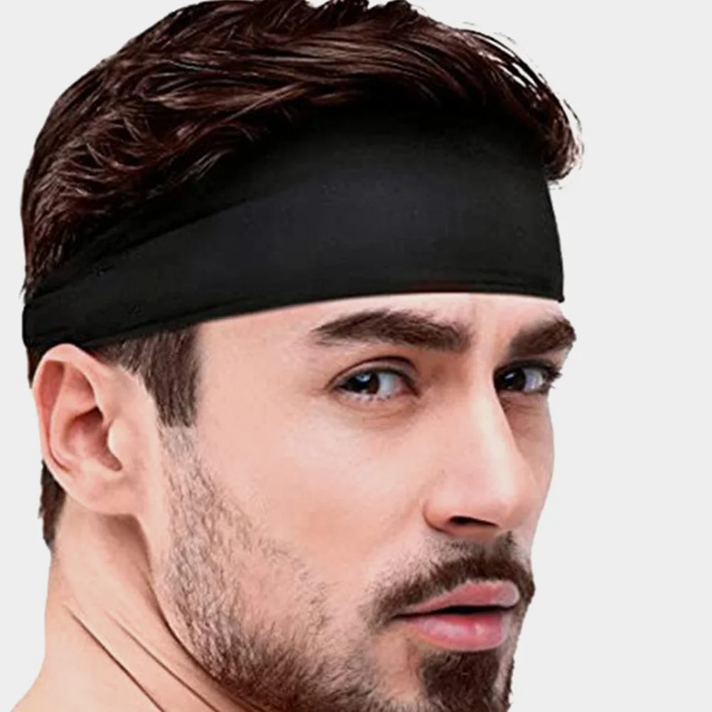 

Sports Headband Elastic Sweatbands for Men Cycling Tennis Hiking Sports Sweat Band Male Exercise Anti Sweat