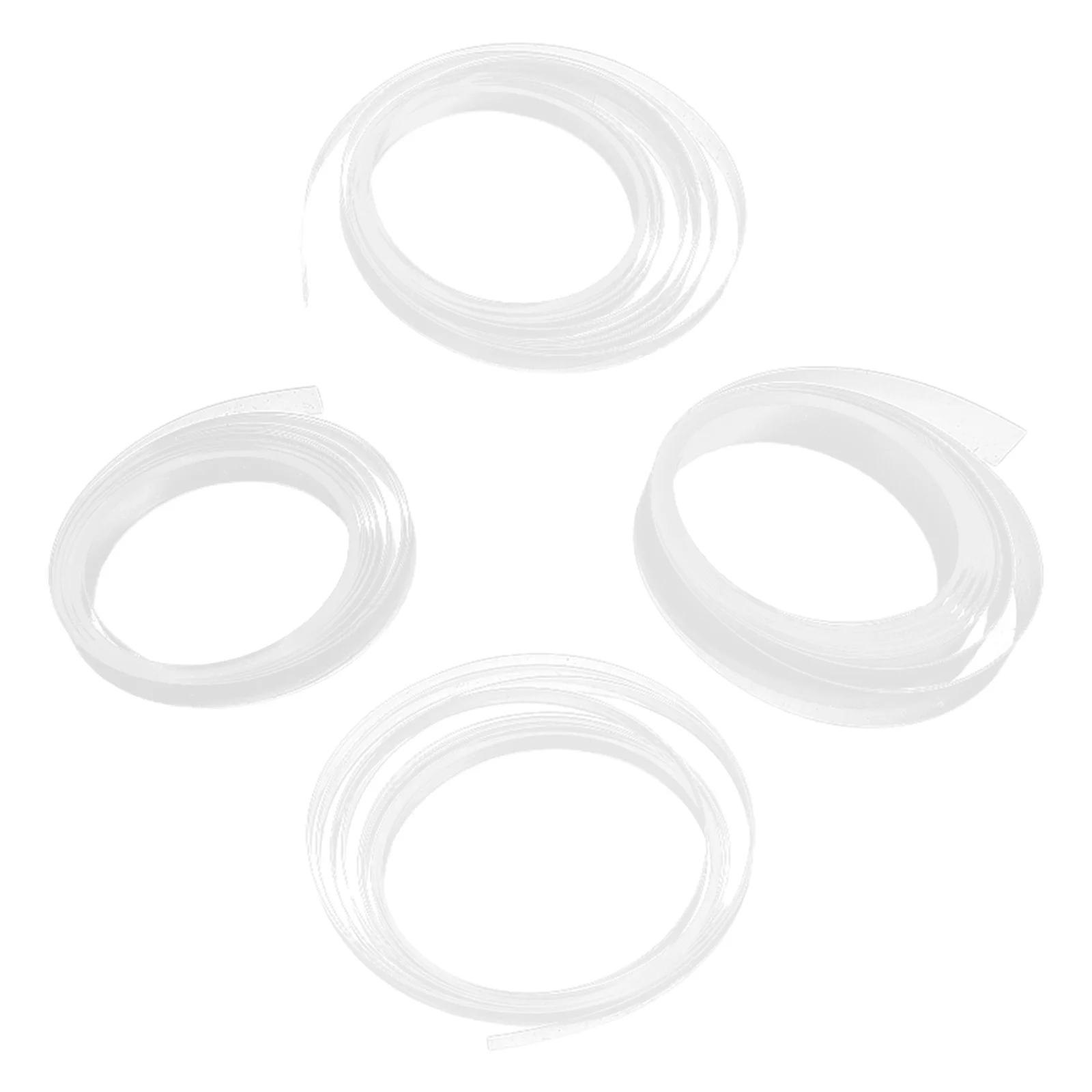 

4pcs Glasses Arm Heat Shrink Tubing Clear Eyeglass Temple Sleeve Anti-Slip Grip Protector For Eyewear Leg Covers Accessories