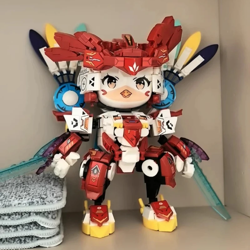 

Chinese Zodiac Animal Building Blocks Toy Intelligent Assembly Models Display Gift For Children Mecha Style Educational Playsets