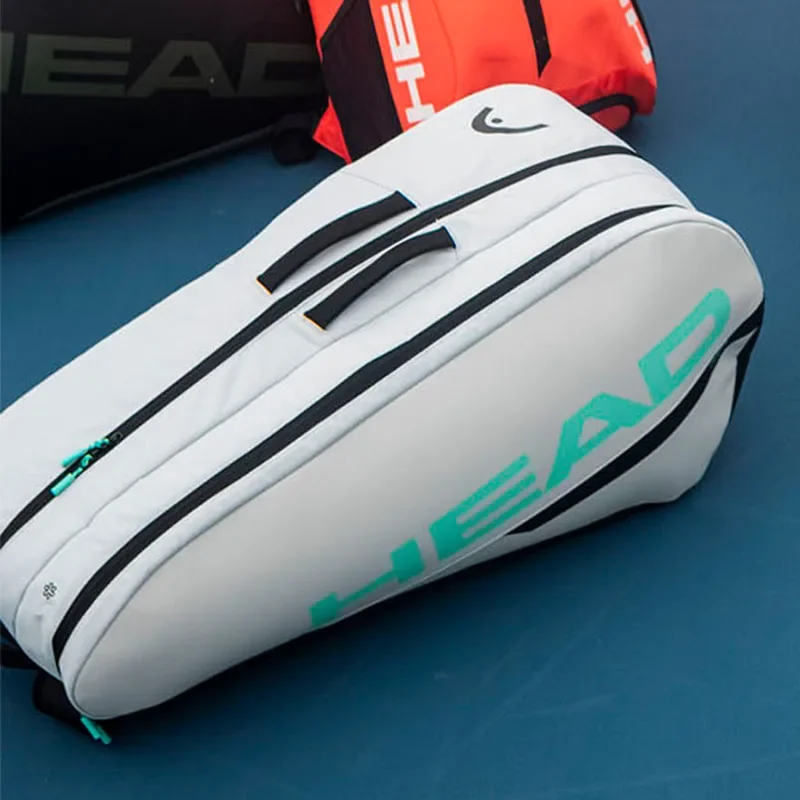 HEAD Tour Series 9 pak tas raket tenis, tas bahu ganda, ransel raket turnamen