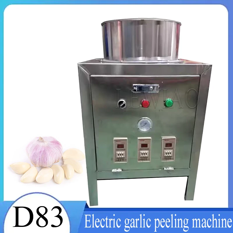 

Commercial Capacity Garlic Peeler Fully Automatic Commercial Dry Garlic Skin Removing Peeling Machine For Restaurant Use