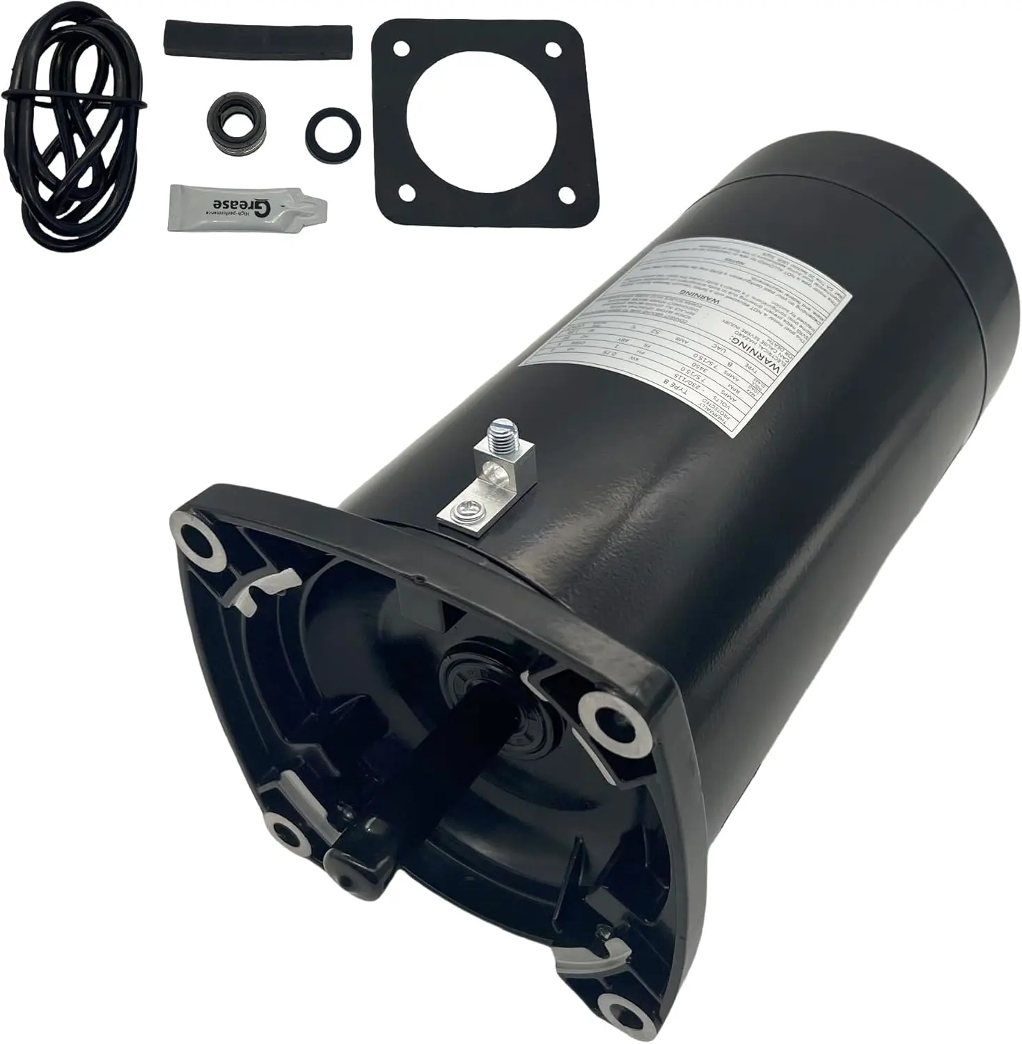 USQ1102 Swimming Pool Pump Motor and Seal Replacement Kit 1HP Pool Pump Motor 115V/230V, 3450 RPM