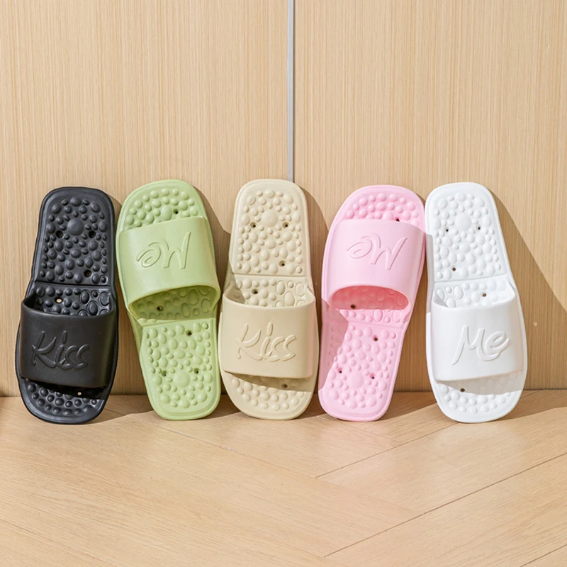 Women's Foldable Portable Summer Slippers, Non‑Slip Quick‑Drying Shower Shoes for Travel, Business Trip & Hotel Bathroom Use