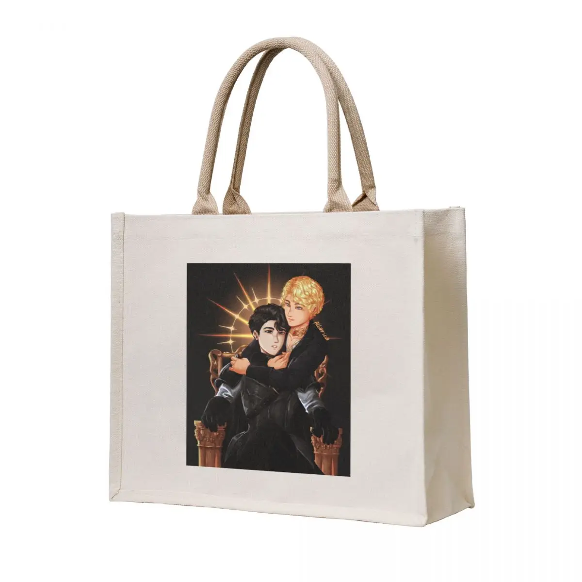 

Dark Rise Tote Bag personalized tote Big bag canvas tote bag bags luxury women