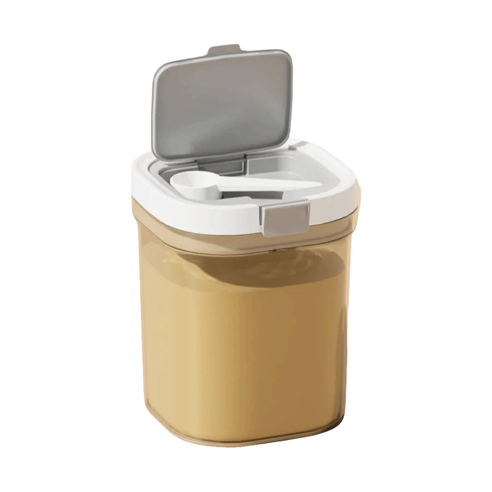 

Multi-purpose UV-Resistant Milk Powder Jar Reusable Stackable Food Sealed Box Portable Leak-proof Airtight Container Kids