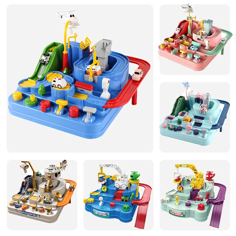 Car Train Track Adventure Set 1