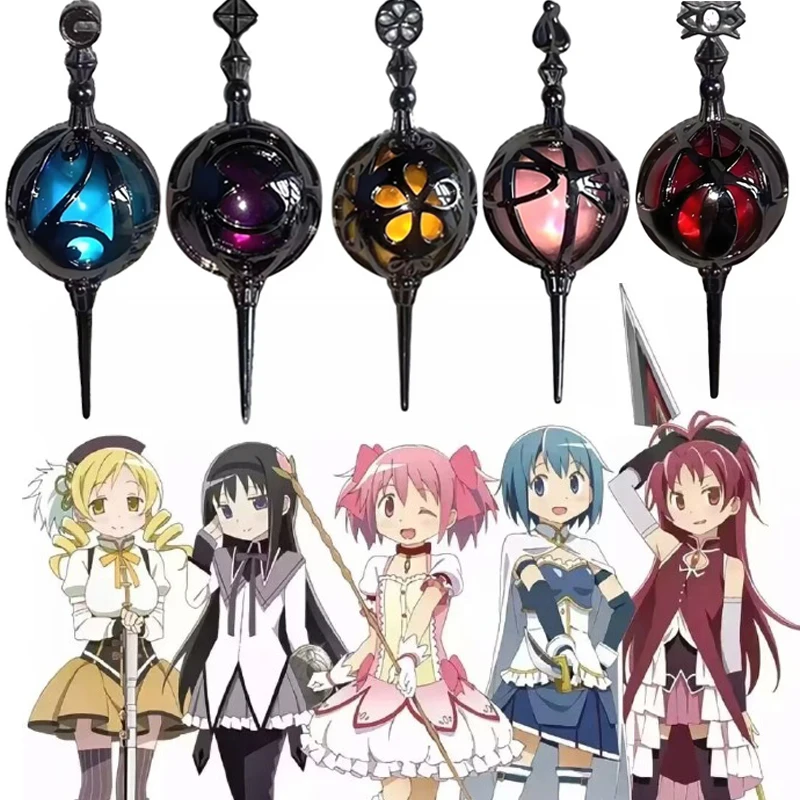 Anime Puella Magi Madoka Magica Miki Sayaka Kaname Madoka Akemi Homura Cosplay Soul Gem Desktop Decoration Ornament Prop