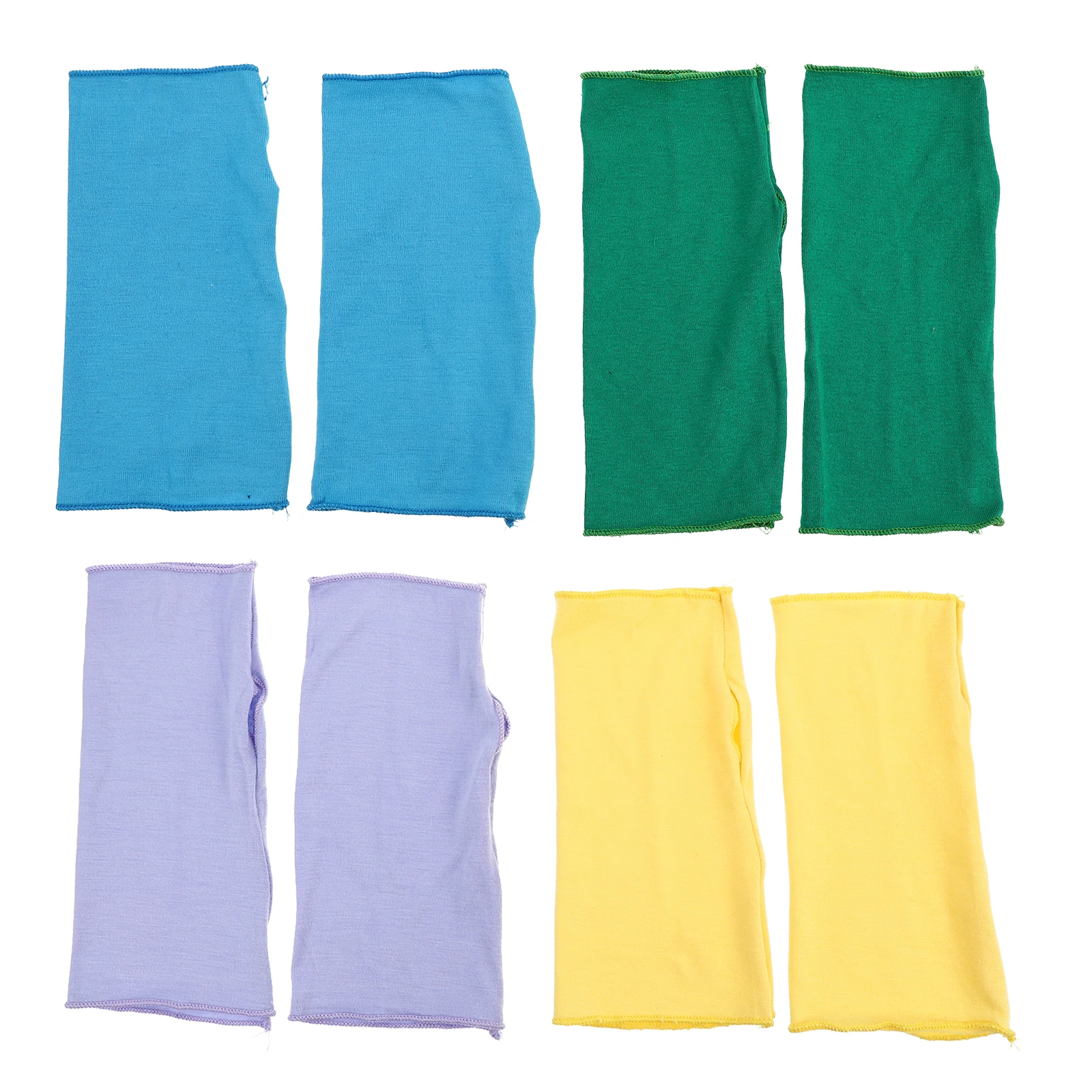 

4 Pairs Sun Protection Women UV Proof Hand Cover Outdoor Cycling Gloves Lightweight Summer Fishing Sports Gloves