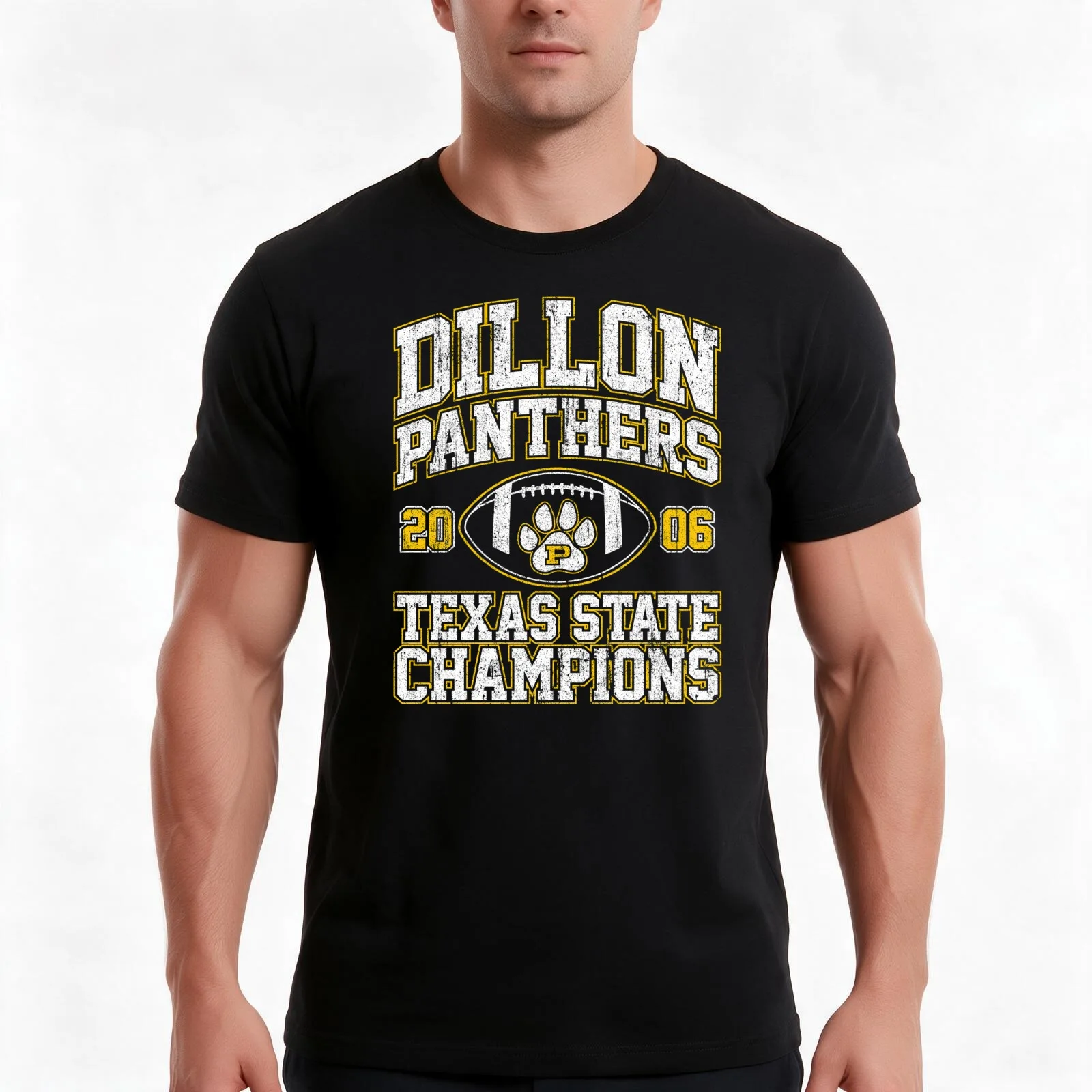 Dillon Panthers Texas State Champions - Friday Night Lights T-Shirt, Summer Casual Cotton Tee, Oversized Streetwear Tops