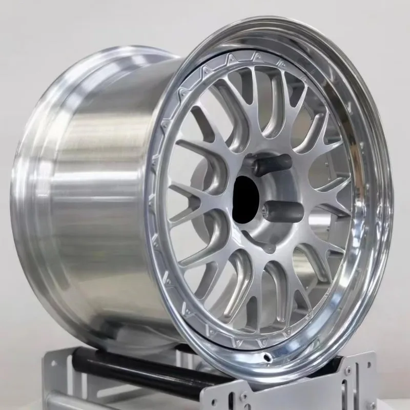 18 19 20 21 Inch 2-Piece BS E88 Polished Rims Forged Alloy Racing Wheels for Porsche BMW Audi Mercedes Benz Tesla Nissan Mustang