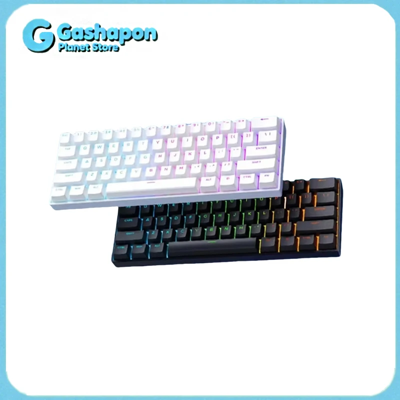 

MCHOSE ACE60 Pro Magnetic Switch Mechanical Keyboard 60 Percent Wired Gaming Keyboard RGB Backlit Customizable For PC Gamer gift