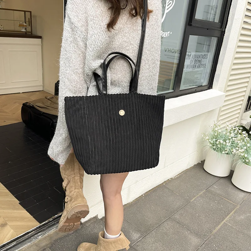

Fashion Casual Retro Tote 2025 - Women's Korean-Style, High-Quality Single-Shoulder/Handheld