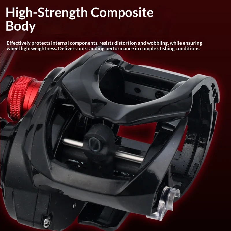 Kemeilong Dc Baitcasting Reel Little Golf First Generation Intelligent Electronic Brake Lightweight Loud Click For Lure Fishing