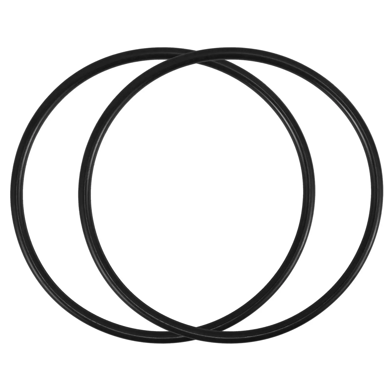

2pcs Black Rubber Sealing Ring for Filter Pump Pool Parts with Precise Fit Long Lifespan Efficient Operation Optimal Performance