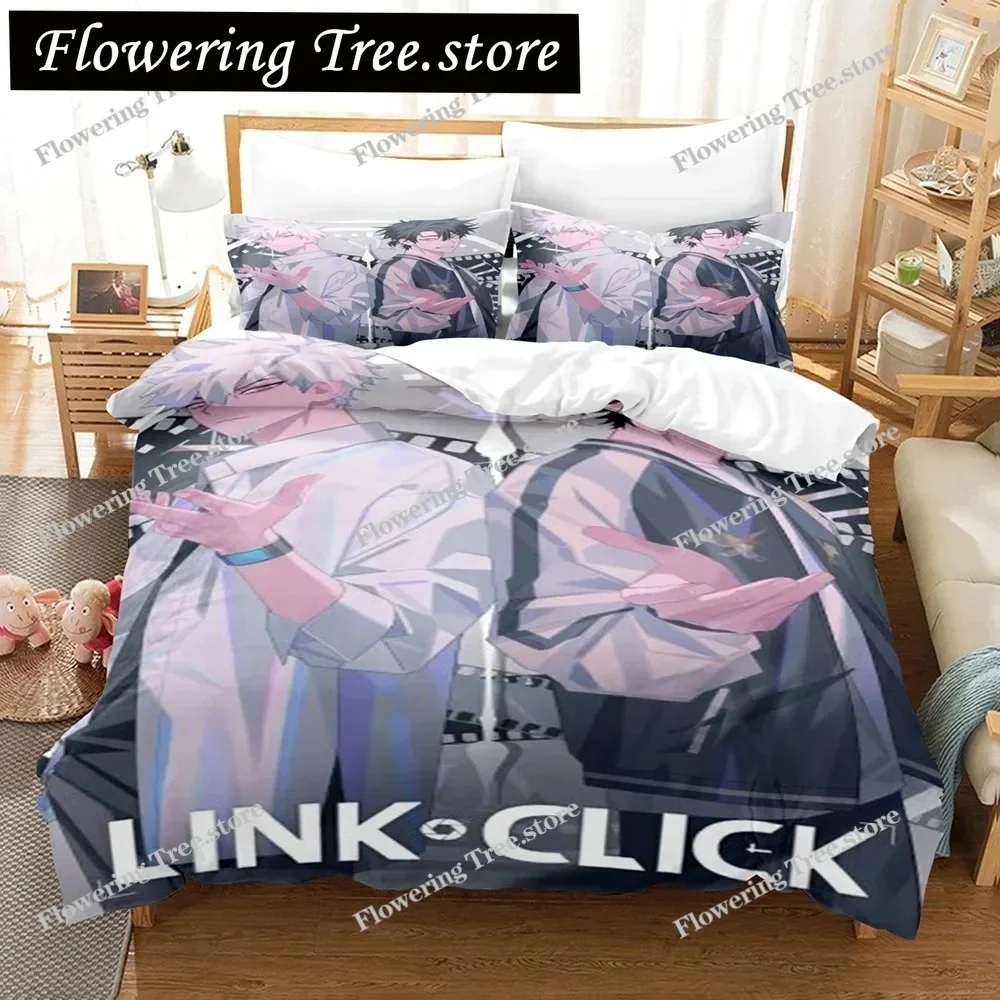 3D Anime The Link Click Bedding Sets Duvet Cover Set With Pillowcase Twin Full Queen King Bedclothes Bed Linen For Home Textiles