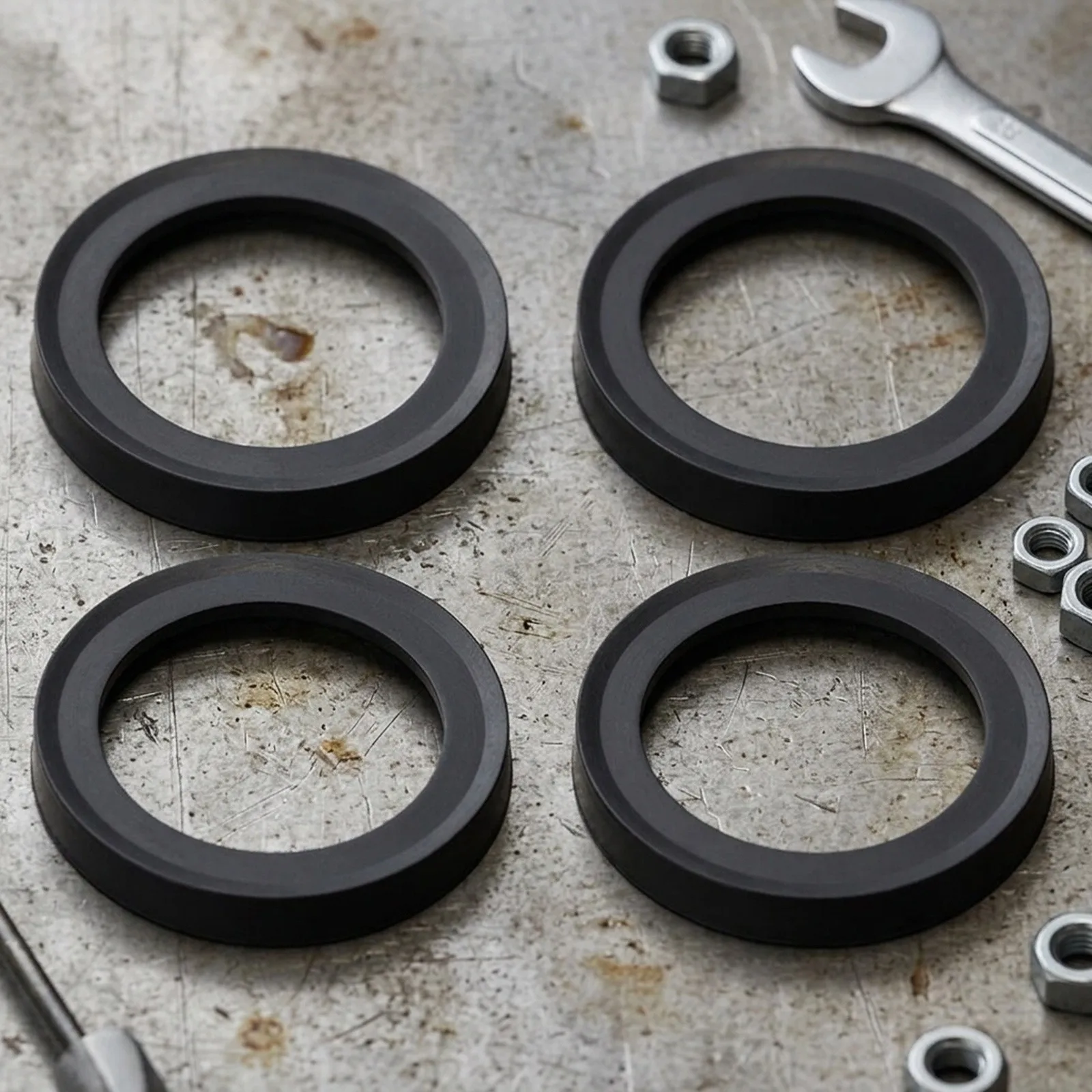 4Pcs Oil Ring Seals Kit For PH65A Electric Pick for piston Rod Rubber Black Oil Ring High QualityReplacement Power Tool