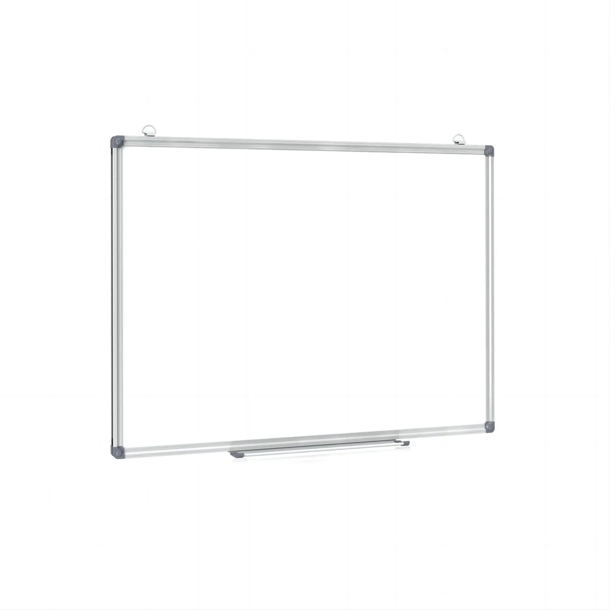 Magnetic Whiteboard 90X120cm, Wall Mounted White Board with Pen Tray, Mountable Dry Erase Wipe Whiteboards for