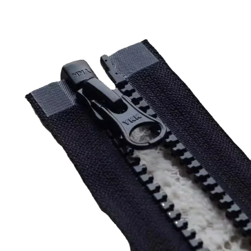 

20pcs/Lot 5# 55 To 90cm Ykk Zipper Resin Single Open Black Off White Jacket Repair Tailor Sewing Accessory Wholesale