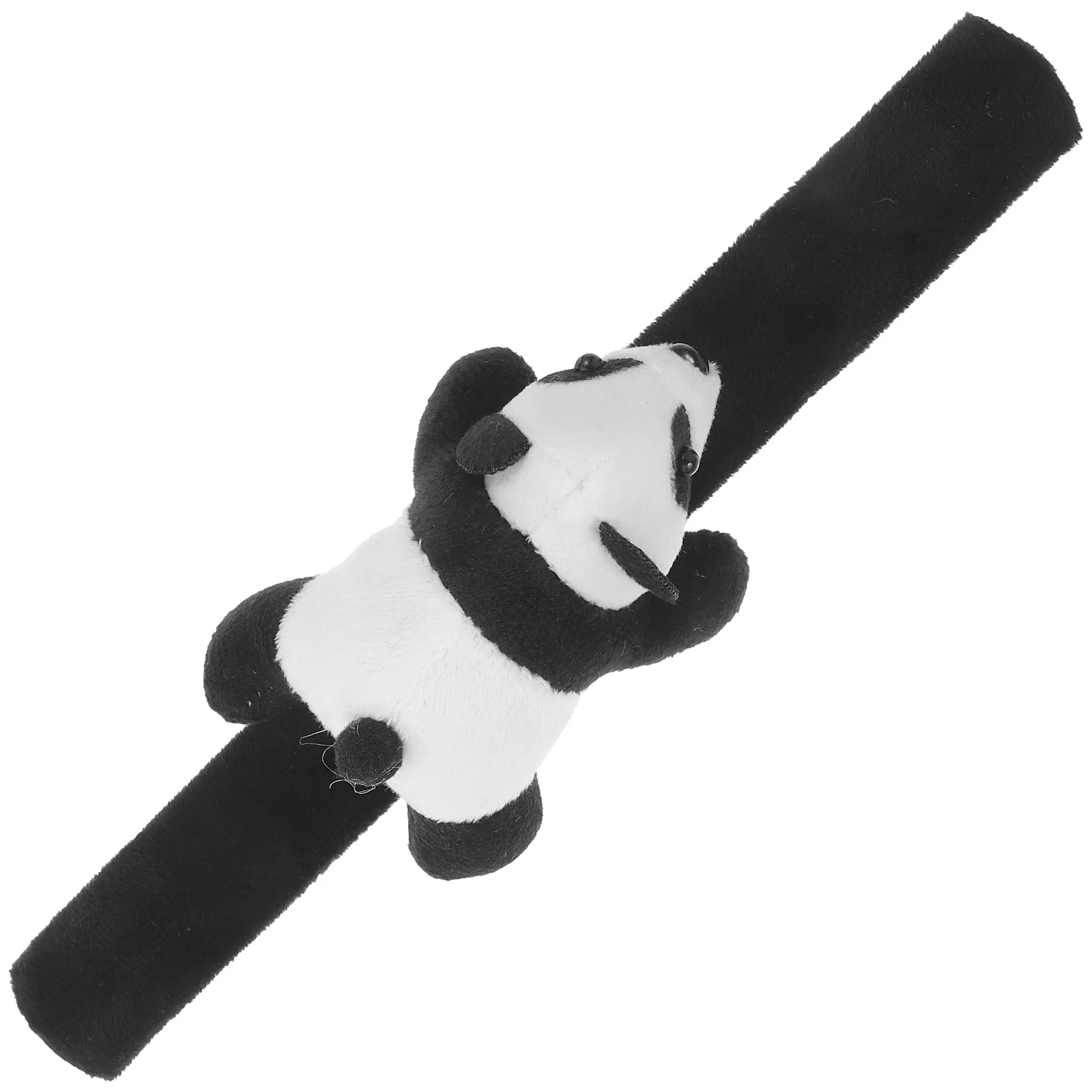 الكرتون الباندا صفعة سوار رائعتين محشوة الحيوان معصمه لوازم الحفلات الحيوان المفاجئة أساور للأطفال صفعة سوار