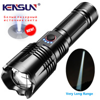 Most Powerful Long Range LED Flashlight High Power Tactical USB Rechargeable Torch Strong Light Hand Lantern for Camping,Hunting