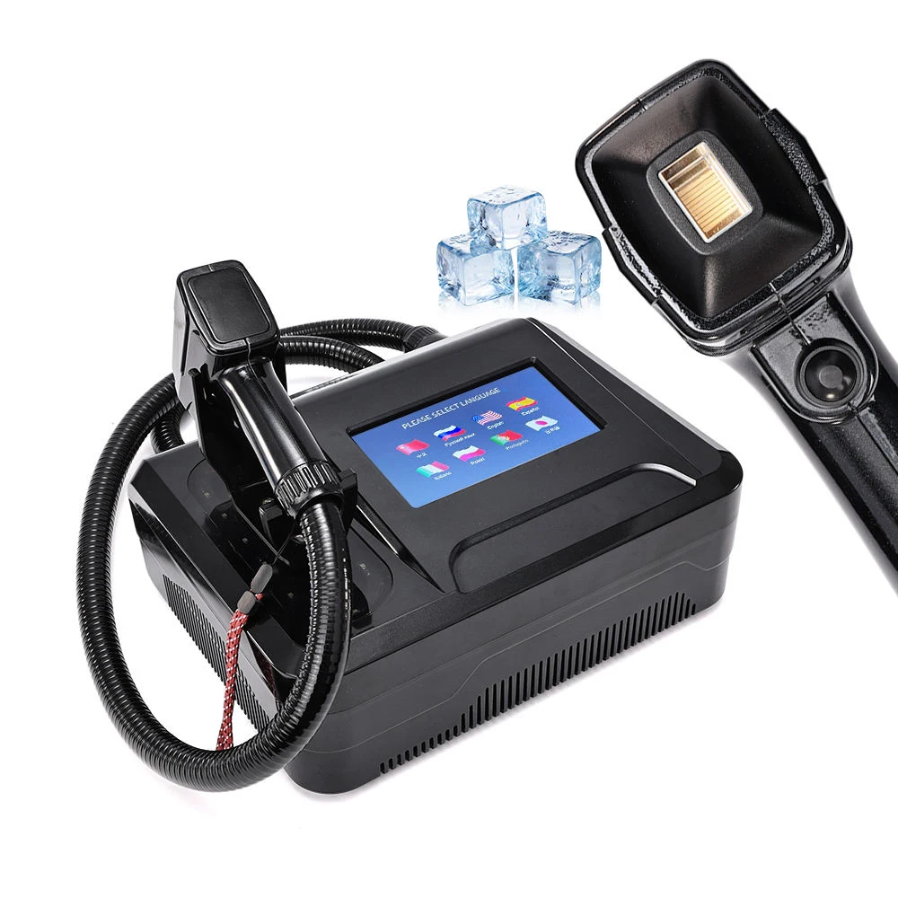 2New Portable Laser 8 Optional Languages Easy-carry Cool Hair Removing Diode-lasersings Hair Removal Machine