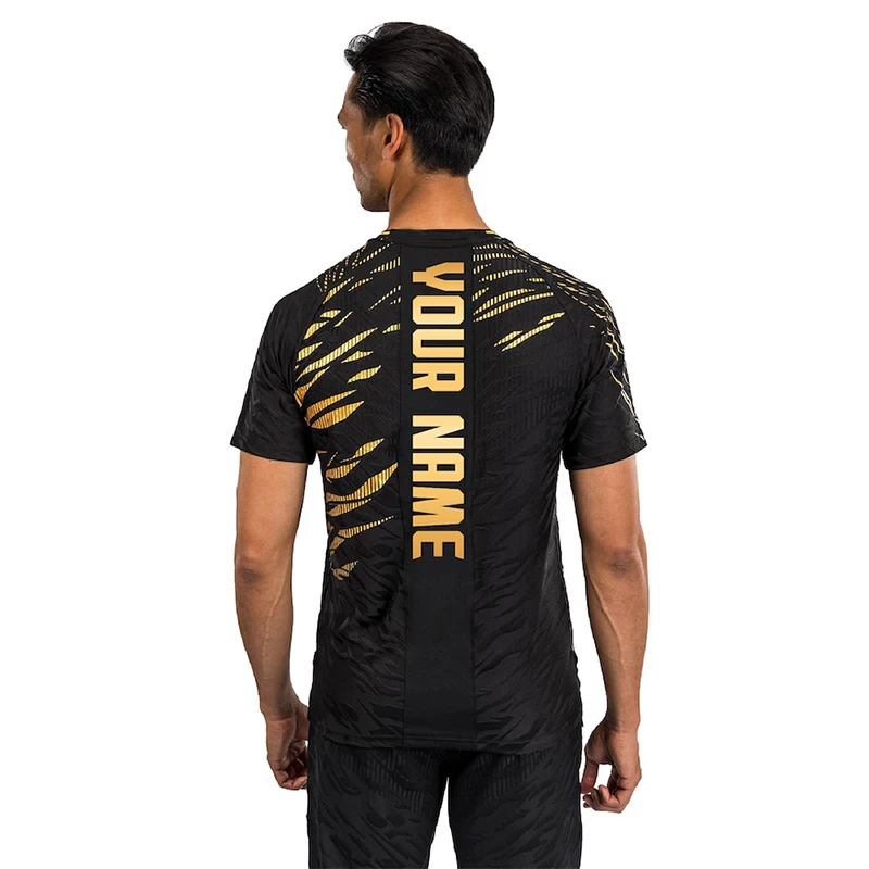 2026 Summer New Best-Selling Extreme Sports Boxing Competition T-Shirt Casual Sports Quick-Dry DIY Name Customized Plus Size Top