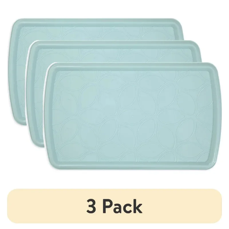 

(3 pack) New Upgrade.19 inches x 11.5 inches Rimmed Pet Bowl Mat, for Cats and Dogs Free Shipping,free shippment