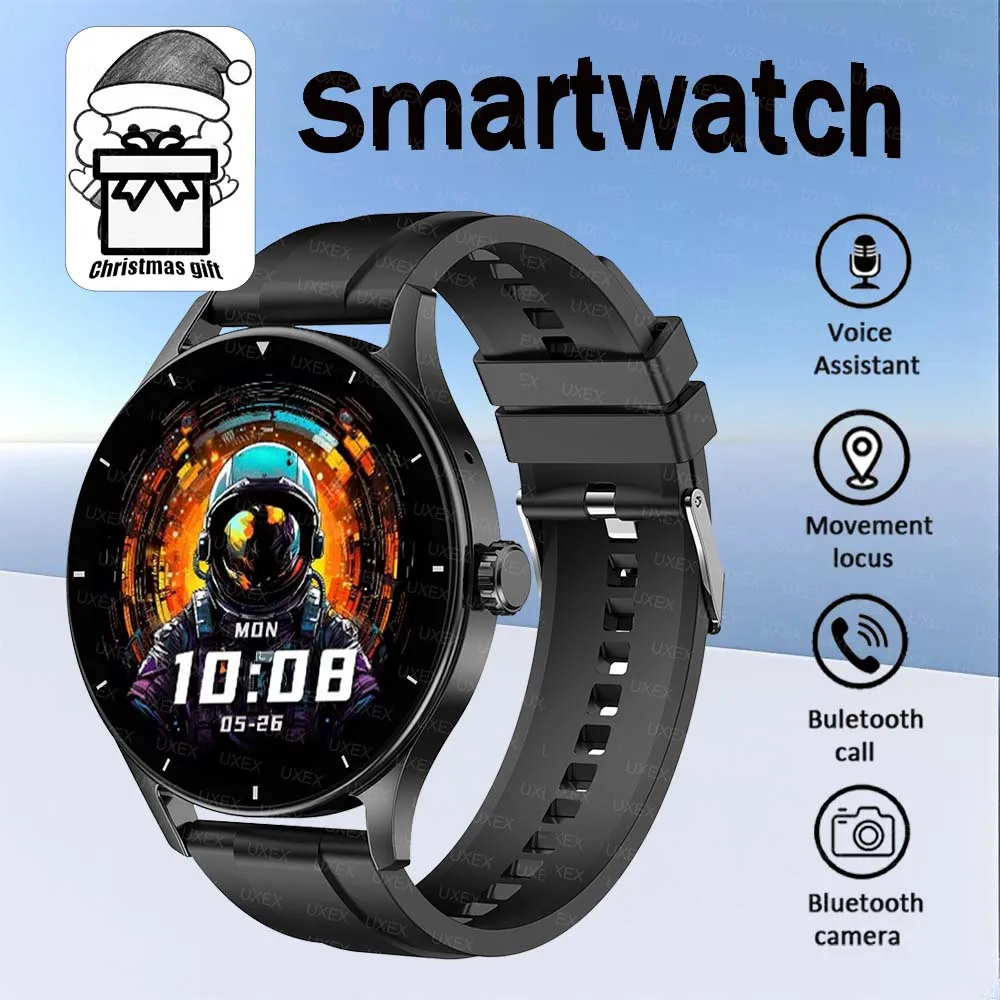 

Fashion Original Smartwatch Watch Women 1.55 Inch HD Bluetooth Call Health Tracking Wireless Charging Christmas Gift Watchs Men