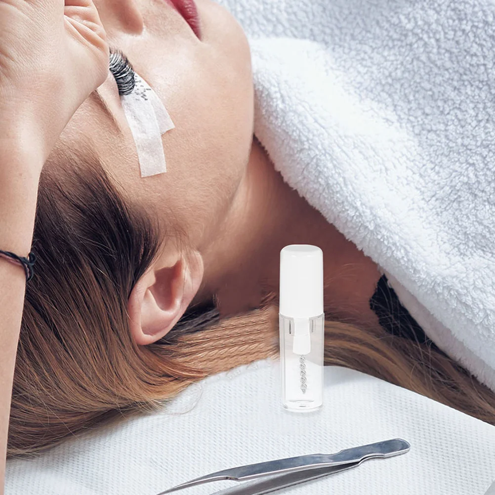 2 قطعة معطف واق من المطر رمش واضح هلام رموش صغيرة الإعداد السائل مقاوم للماء Sweatproof طويل الأمد الضفيرة سهلة إزالة أنابيب ماسكارا #1