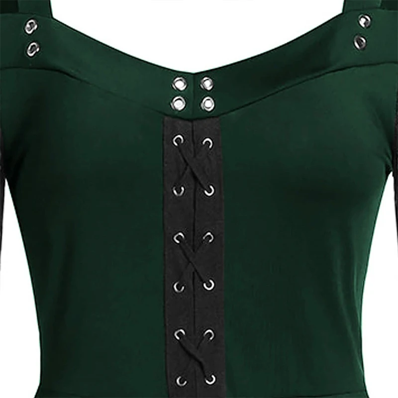 Minivestido gótico de verano para mujer, Vestido Sexy de talla grande con hombros descubiertos, vestidos ajustados de encaje con manga acampanada, Vestido de fiesta de talla grande