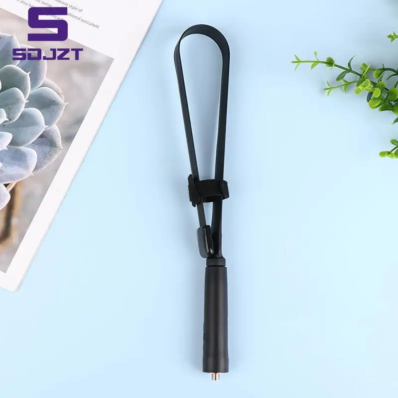 1Pc 47cm Foldable Antenna SMA-Female VHF UHF for Baofeng UV-5R 9R 6R UV82 Walkie Talkie Radio Signal Boost Accessories