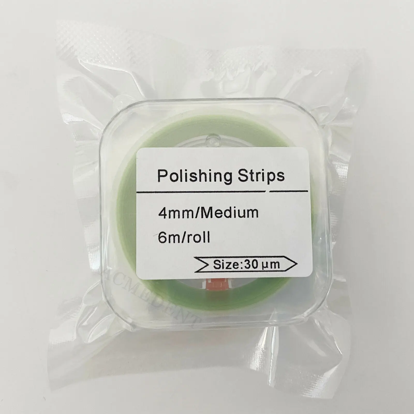 

Dental Polishing Strips Composite Resin Finishing 6M/Roll Sanding Surface Dentist Whitening Materials Green Medium 3050um