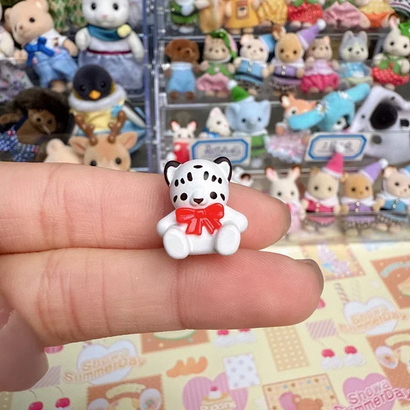 عائلات سيلفانيان عائلة الغابات تيرنورينز لعبة أنيمي لطيفة ألعاب بناتي شخصيات كاليكو كريترز ألعاب للأولاد إكسسوارات عيد الميلاد #2