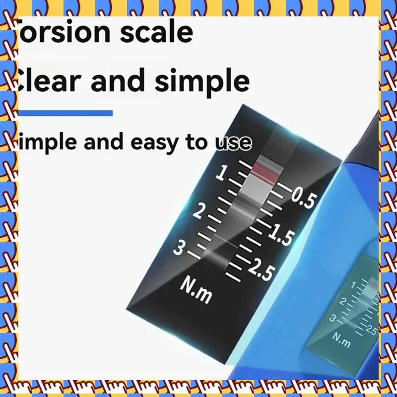 

A79I Digital Display Preset Adjustable Torque Screwdriver With 1/4In Drive 4Bits Included With Box Screw Torque Set