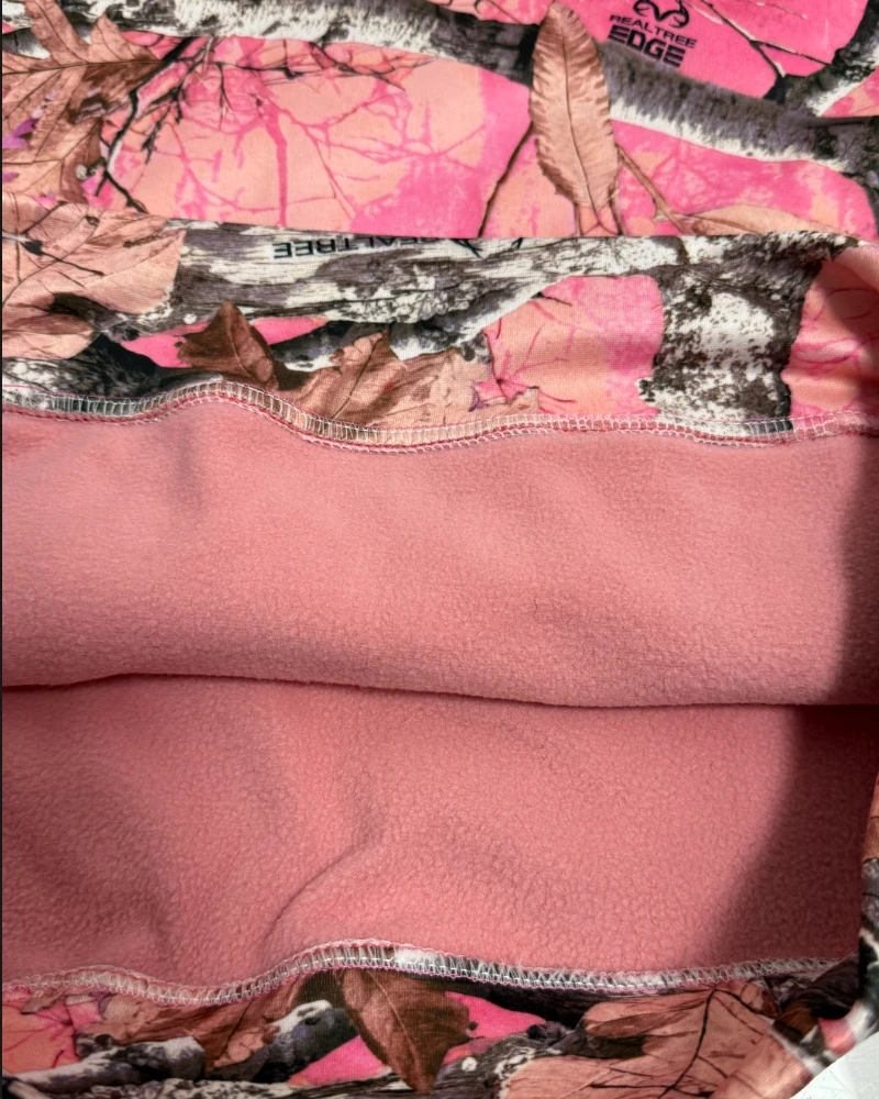 Y2K High Quality Retro Zip Up Hoodie Pink Branch Camo Print Pattern Sweatshirt Streetwear Harajuku Trendy Casual Camouflage 3XL