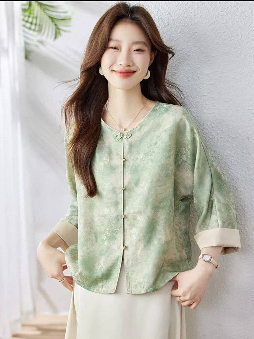 

Print Chinese New Year Women Traditional Vintage Jacket