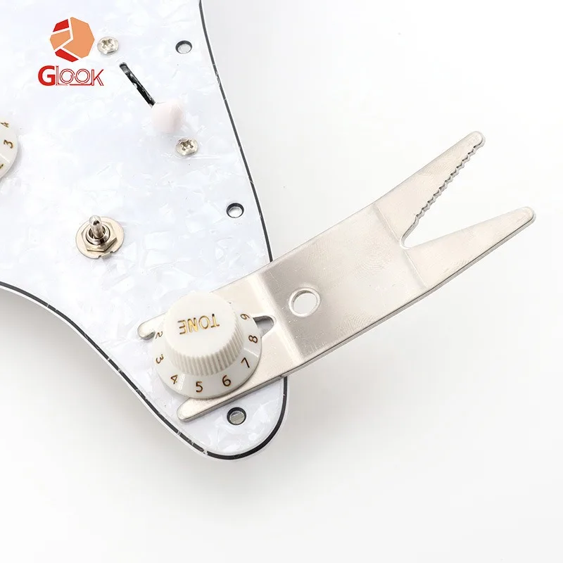 Electric Guitar Bass Multifunctional Wrench Knob Cap Gear Disassembly Tool Knob Installation Disassembly Plider