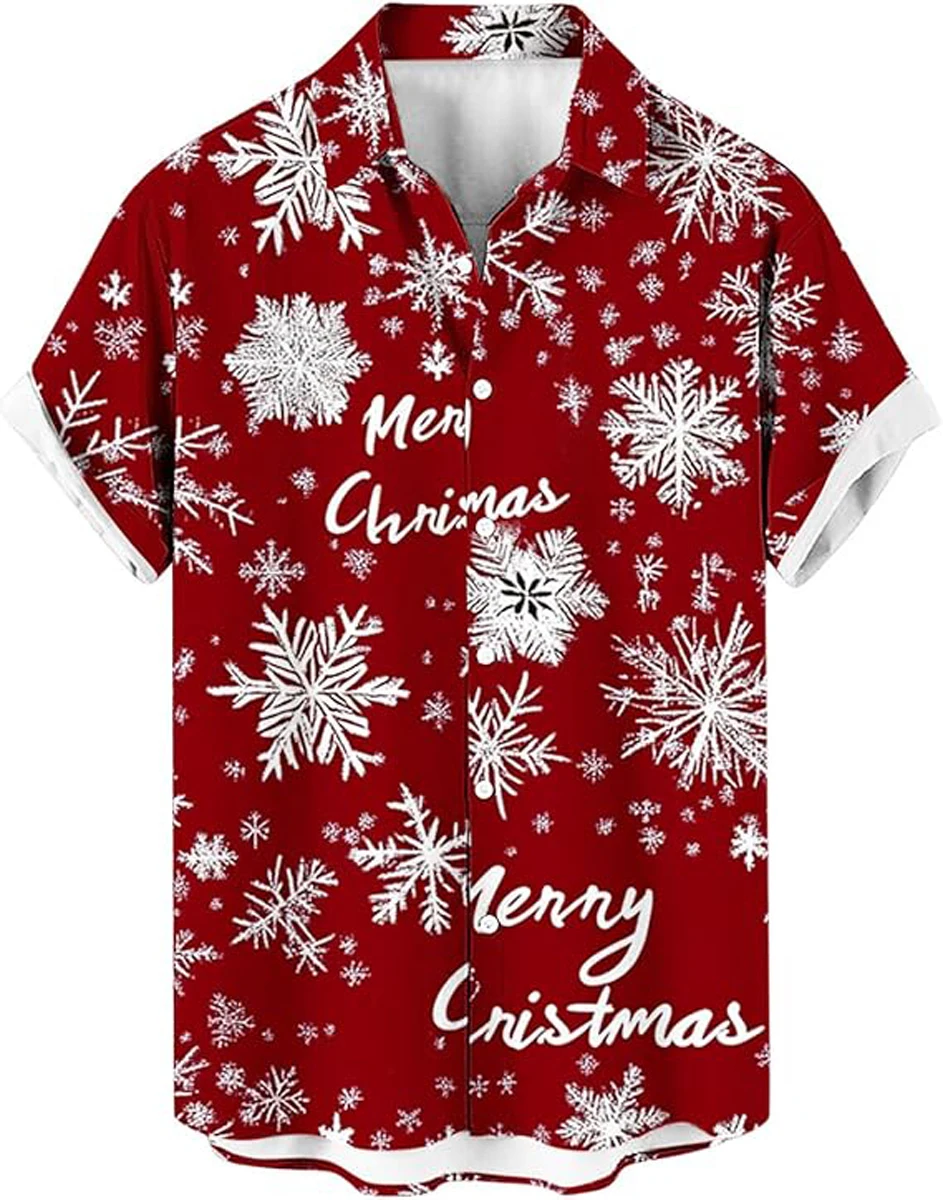 2026 Abbigliamento da spiaggia popolare semplice da uomo Camicia stampata in 3D Street Casual Party Traspirante Bottone con risvolto Top hawaiano a maniche corte per uomo