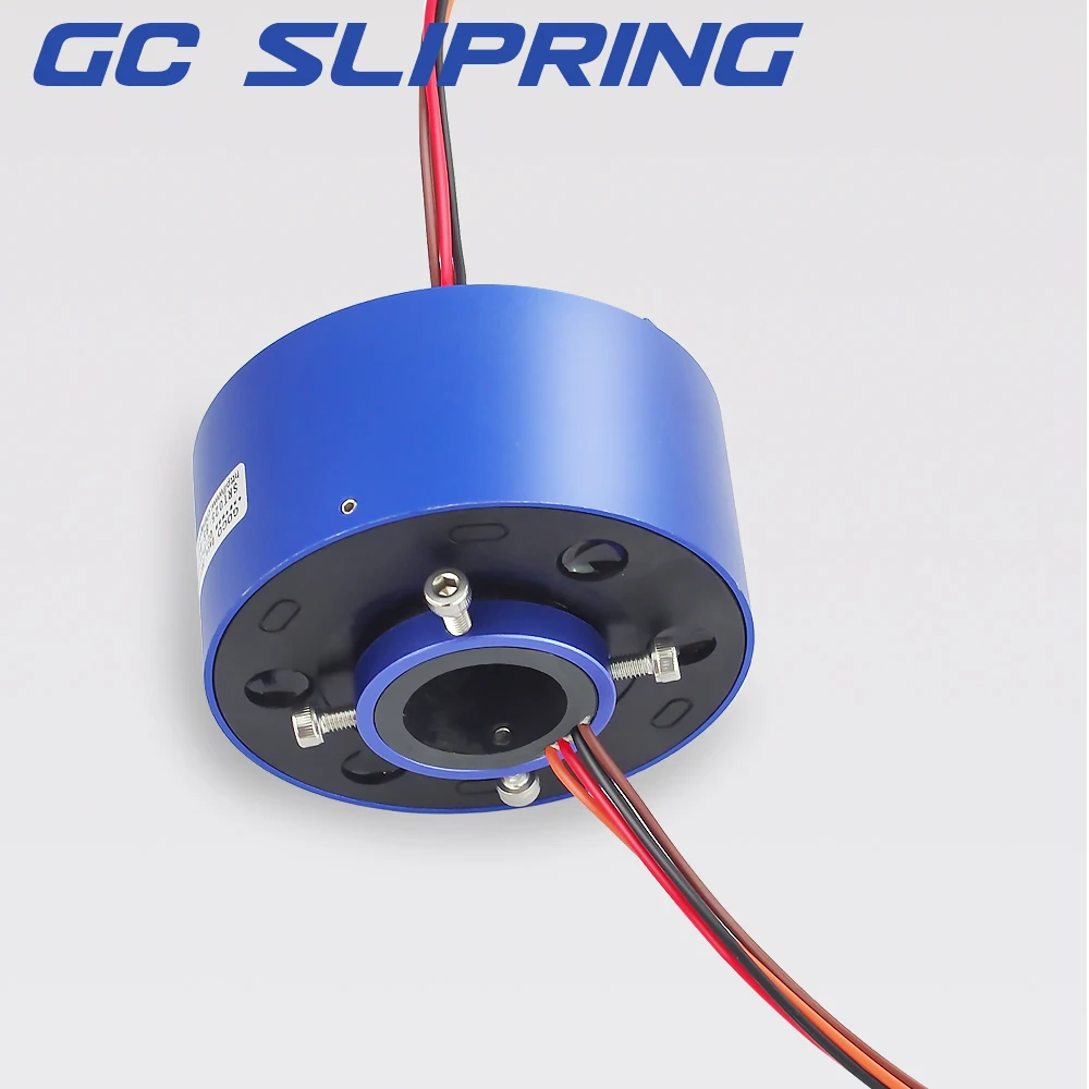 slip ring Through hole slip ring 25.4mm 4 circuit 10A electric slip ring electric ring collector ring conductive ring electric