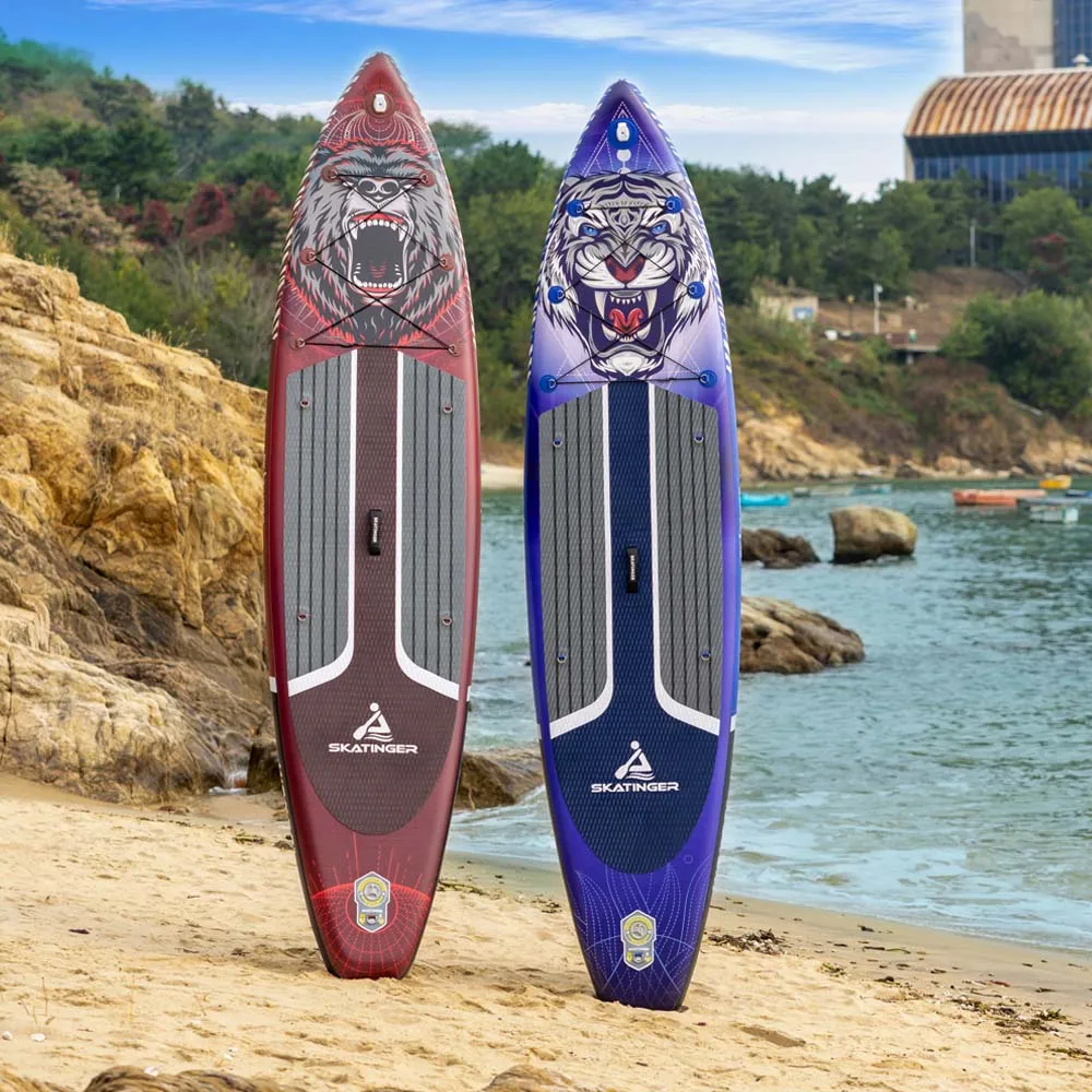 Skatinger 2025, gran oferta, tabla de Surf inflable de punto de gota, tabla de Padel, tabla de Surf inflable SUP